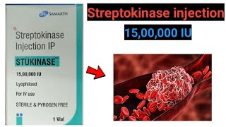 streptokinase injection ip 1500000 IU [upl. by Truk422]