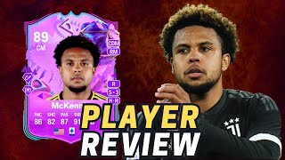 Weston McKennie ULTIMATE BIRTHDAY LEVEL 20 REWARDS EAFC 24 REVIEW [upl. by Salguod]