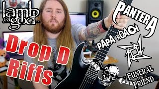 6 Epic Drop D Metal Riffs Every Guitar Player Has To Know [upl. by Atener]