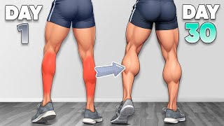 WORKOUT TO GET BIGGER CALVES AT HOME ➜ MASSIVE CALVES [upl. by Ynamad]