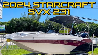 2024 Starcraft SVX 231 for sale at Seven Sports Marine in the Florida Keys [upl. by Studner]