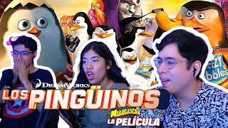 Los pingüinos de Madagascar 2014 VIENDO POR PRIMERA VEZ PELICULA REACCIÓN [upl. by Marv]