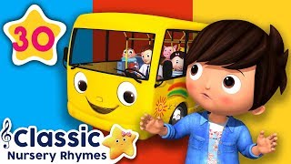 ALL Wheels On The Bus Songs  More Classic Nursery Rhymes  Little Baby Bum [upl. by Bucella]