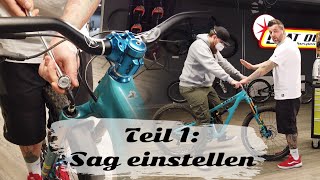 MTBTutorial2  Setup deines Fahrwerks  Teil 13 Sag einstellen [upl. by Jillian]