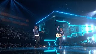 Ed Sheeran – Castle On The Hill amp Shape Of You feat Stormzy Live from the Brit Awards 2017 [upl. by French]