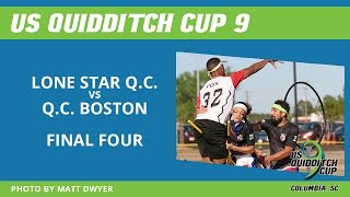 Day 2  Final Four  Lone Star Quidditch Club vs QC Boston  US Quidditch Cup 9 [upl. by Anialeh]