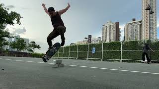 Skating at Circulo Verde QC Manila Skate Scene Filter FOOTAGE [upl. by Eybba]