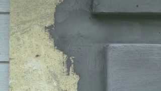 Bad EIFS Inspected By Orlando Home Inspector [upl. by Nwahsear]