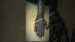 Beautiful bridal degion trending viralvideo hennadesigns foryou [upl. by Atsedom896]