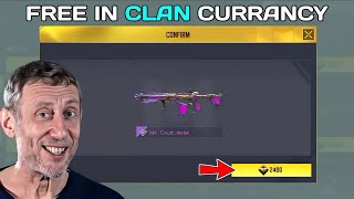 NEW Call of Duty Mobile  FREE LEGENDARY M4 Court Jester in CLAN Store Currancy CODM [upl. by Skilken717]