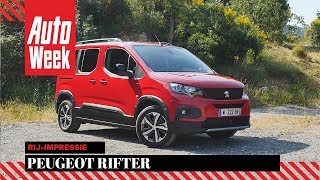 Peugeot Rifter  AutoWeek Review  English subtitles [upl. by Yrol]