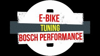 EBike Tuning Bosch Performance ganz leicht selbst gemacht 0 Euro [upl. by Shamus372]