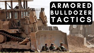 IDF Caterpillar D9 Armored Bulldozer TACTICS of the Israeli Defense Forces in the AntiTunnel War [upl. by Oicapot]