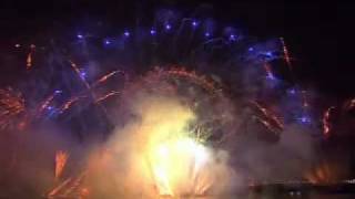 London Fireworks on New Years Day 2008  New Year Live  BBC One [upl. by Earleen]