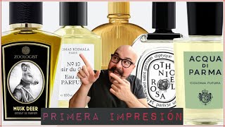 Primera Impresión Nuevos Lanzamientos Nicho y Premium My Scent Journey [upl. by Virginie]