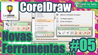 CorelDraw X6  Novos Recursos 05  Nova Barra de Ferramenta Layout [upl. by Noell]