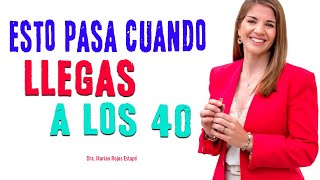 Marian Rojas Estape “ESTO ES LO QUE PASA CUANDO LLEGAS Y SOBREPASAS LOS 40 AÑOS” [upl. by Droffig]