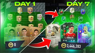 Whats the Best Team you can make in 7 Days on FIFA 22 [upl. by Aldarcy911]