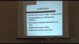 What Causes Soil Acidification Part 3 of 4 [upl. by Caron]