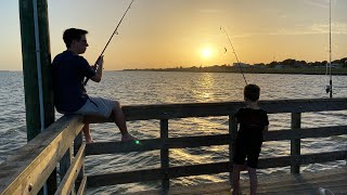 Fishing in SeadriftTx and swimming at portaransastexas gulfcoast sand beach fun [upl. by Kung]