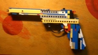 LEGO REV6 Pythonesque revolver [upl. by Haniraz]