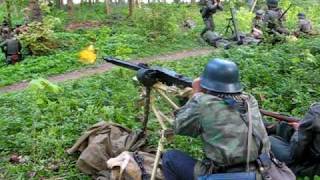 MG42 Gas Shooting [upl. by Narok805]