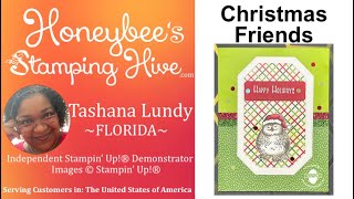 Christmas Friends  Stampin Up® [upl. by Bilicki38]