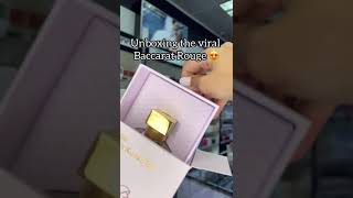 Unboxing Baccarat Rouge 540 perfume fragrance romanticscents sale sotd unisex scentoftheday [upl. by Adihsar]