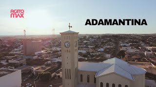 Adamantina SP vista por cima DRONE  4k  AGITOMAX [upl. by Hairahcez]