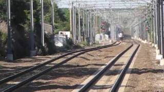 Kingston RI Railfanning 150 MPH Acelas Horn Shows [upl. by Acinorehs]