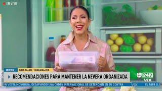 Organizar la Nevera para tus alimentos perduren [upl. by Nibram549]