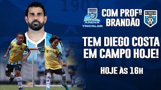 AO VIVO DIEGO COSTA EM CAMPO  GOLEIRO OFERECIDO  ARENA TRICOLOR 015 [upl. by Anilocin845]