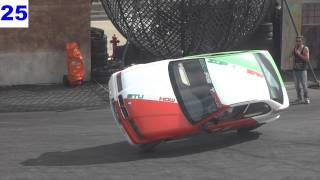 Stunt Auto su Due Ruote  Spettacolo Acrobatico a Magicland  Video [upl. by Namzzaj]