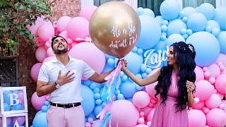 OUR OFFICIAL BABY GENDER REVEAL The Zaid Family [upl. by Coopersmith]