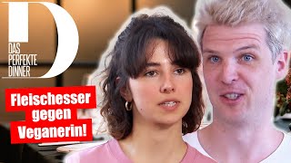 Das perfekte Dinner FLEISCHESSER gegen VEGANER  Tag 1 [upl. by Carlota]