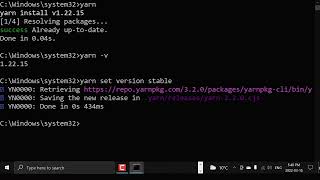 How To Install Yarn on Windows [upl. by Miles]