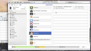 MP3 Audiobook Player  How to add a book via iTunes [upl. by Erodavlas]