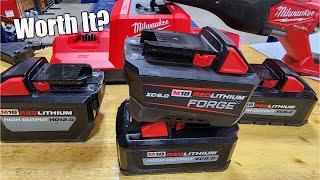 Milwaukee M18 REDLITHIUM FORGE 60 Ah Battery Pack Challenge and Testing [upl. by Notrab]