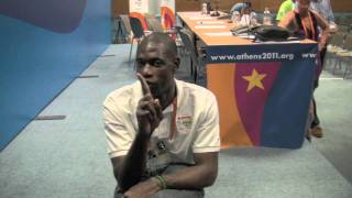 Dikembe Mutombo says No Rword in House of Mutombo [upl. by Aerdnahc]