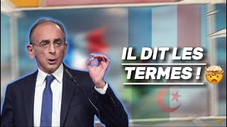 ÉRIC ZEMMOUR RECADRE TOUS LES ALGÉRIENS [upl. by Llehcam115]