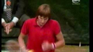 Connors US Open 1974 v Rosewall 22 [upl. by Melac]