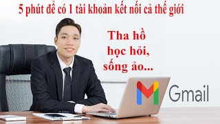 Hướng dẫn tạo tài khoản gmail không cần số điện thoai trên máy tính và điện thoại mới nhất 2024 [upl. by Arodasi837]