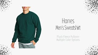 Hanes Crewneck Sweatshirt  The Ultimate Dad Sweatshirt [upl. by Lebiralc]