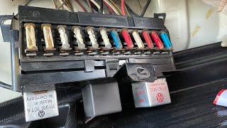 1972 VW Westfalia Bus Fuse Panel Lessons Learned [upl. by Dierolf]