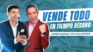 💵 VENDE TODO EN TIEMPO RÉCORD 🔥  ESTRATEGIAS PARA VENDER BIENES INMUEBLES  TIM VILLAFUERTE 🏡 [upl. by Allicirp]