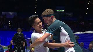 HIGHLIGHTS  Viktor Axelsen vs Anthony Sinisuka Ginting [upl. by Reginnej]