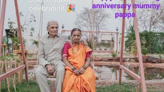 50th wedding anniversaryGolden Jubilee celebrationpre shootparents anniversary pre shoot Savita [upl. by Nilyahs827]