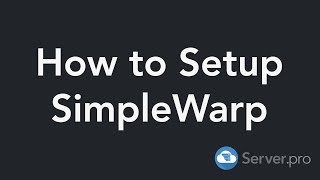 How to Setup SimpleWarp  Minecraft Bedrock Pocketmine [upl. by Alliuqal]