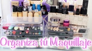 Cómo Organizar el Maquillaje Makeup Organization [upl. by Latif]