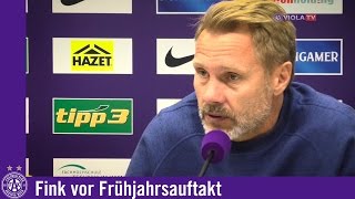 Thorsten Fink vor dem Frühjahrsauftakt gegen Grödig [upl. by Adeirf]